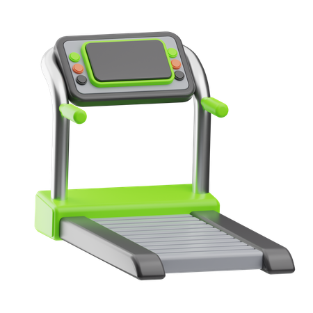 Gym Equipment Tredmill  3D Icon