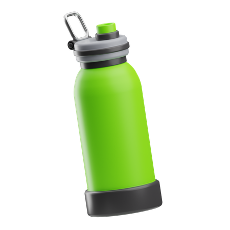 Gym Equipment Water Bottle  3D Icon