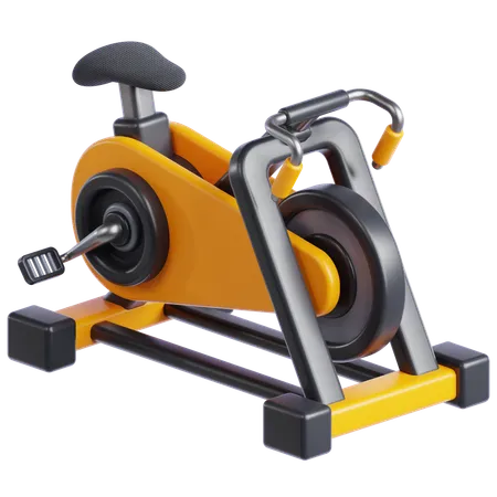 Gym Exercise Cycle  3D Icon