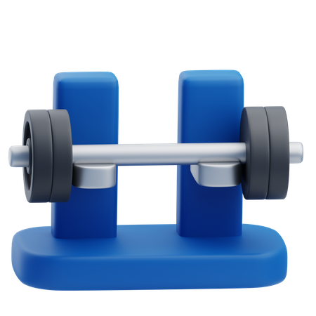 Gym Facility  3D Icon