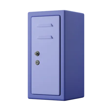 Gym Locker  3D Icon