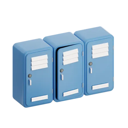 Gym Locker  3D Icon