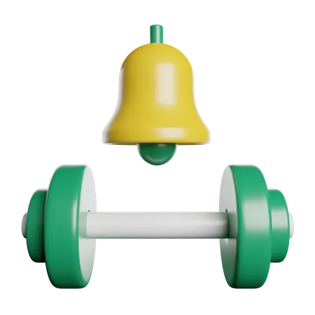 Gym Notification  3D Icon