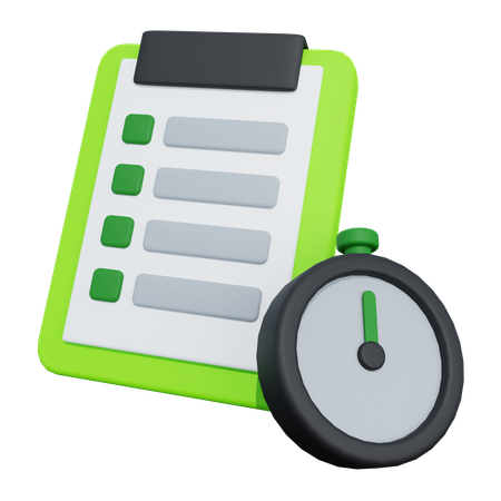 Gym Plan  3D Icon