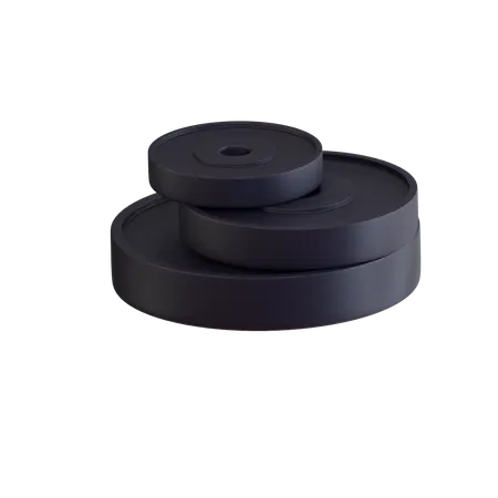 Gym Plate  3D Icon