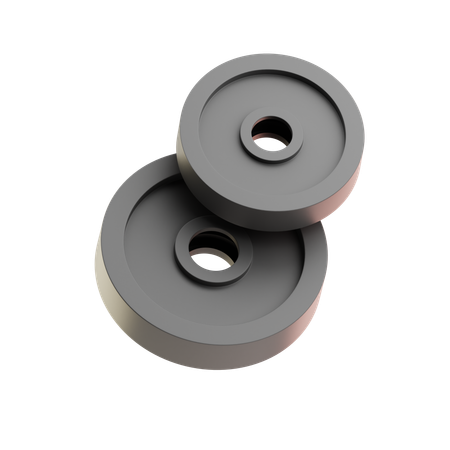 Gym Plate  3D Icon