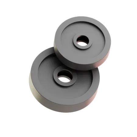 Gym Plate  3D Icon
