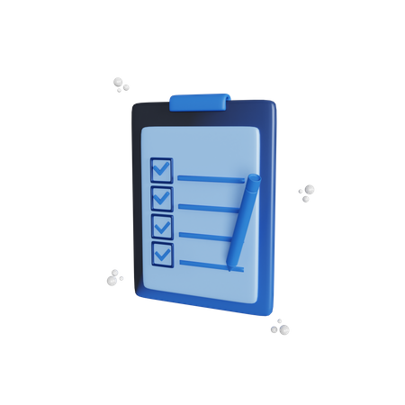 Gym Report  3D Icon