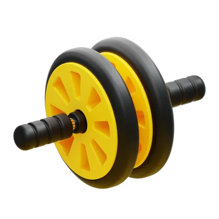 GYM ROLLER  3D Icon