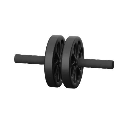 Gym roller  3D Icon