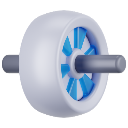 Gym Roller  3D Icon