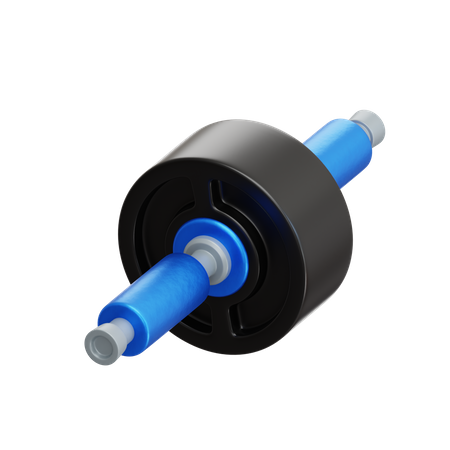 Gym Roller  3D Icon