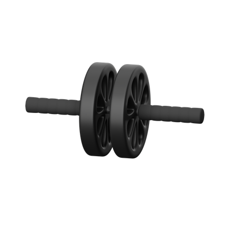 Gym roller  3D Icon