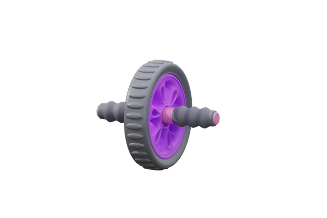 Gym Roller  3D Icon