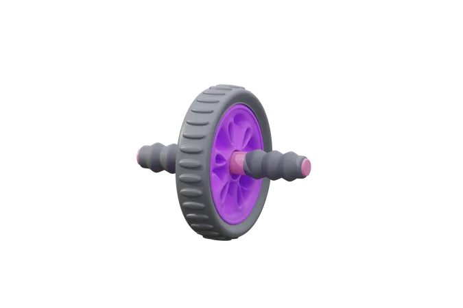 Gym Roller  3D Icon