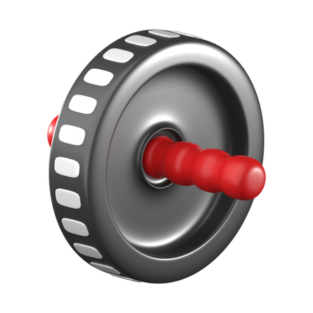 Gym Roller  3D Icon