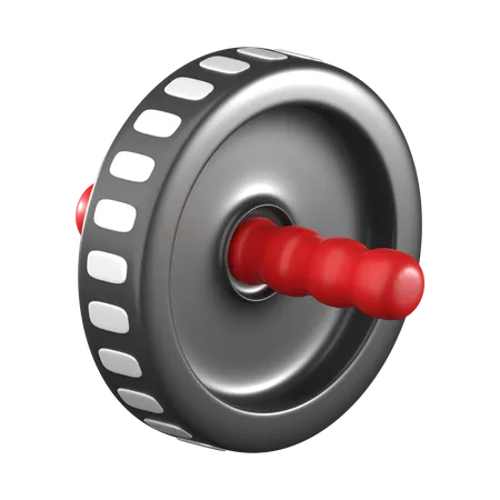 Gym Roller  3D Icon