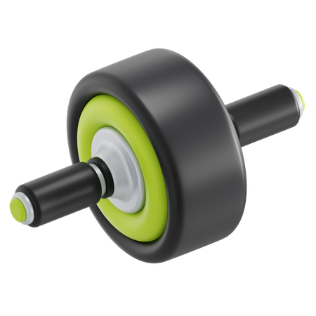 Gym roller  3D Icon