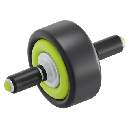 Gym roller  3D Icon