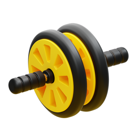 GYM ROLLER  3D Icon