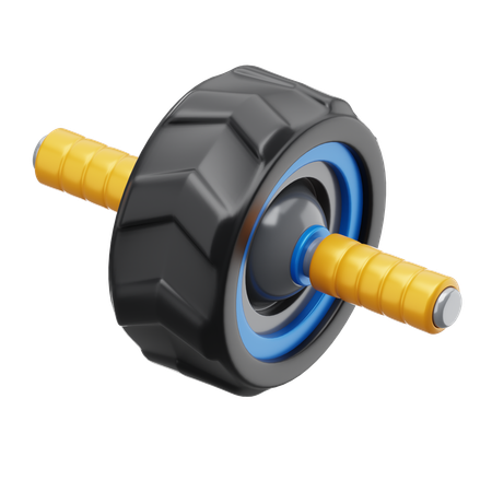 Gym Roller  3D Icon