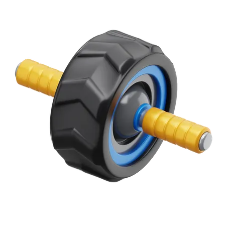 Gym Roller  3D Icon