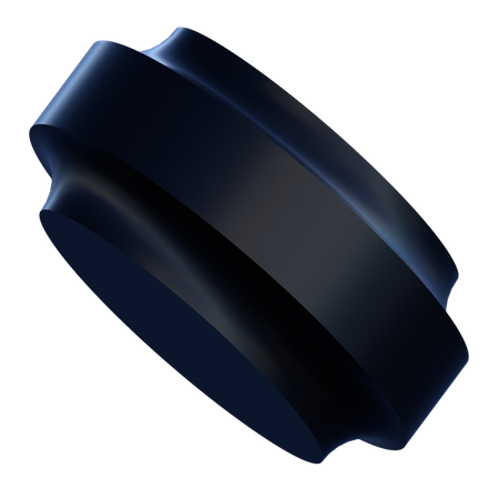 Gym Roller Shape  3D Icon