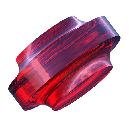 Gym Roller Shape  3D Icon