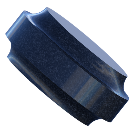 Gym Roller Shape  3D Icon