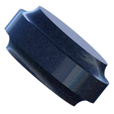 Gym Roller Shape  3D Icon