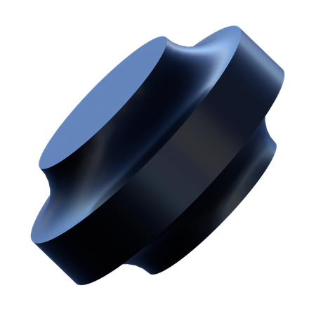 Gym Roller Shape  3D Icon