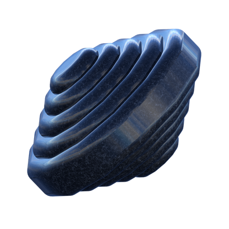 Gym Roller Shape  3D Icon