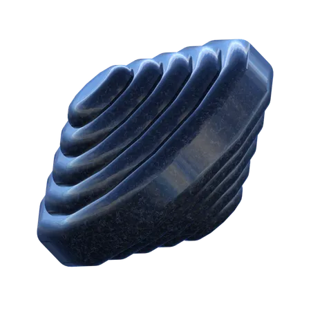 Gym Roller Shape  3D Icon