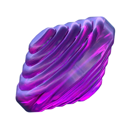 Gym Roller Shape  3D Icon