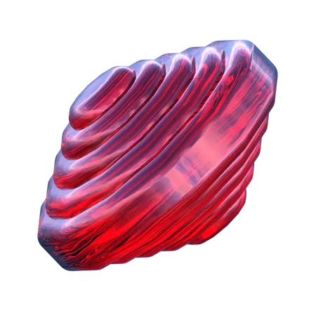 Gym Roller Shape  3D Icon