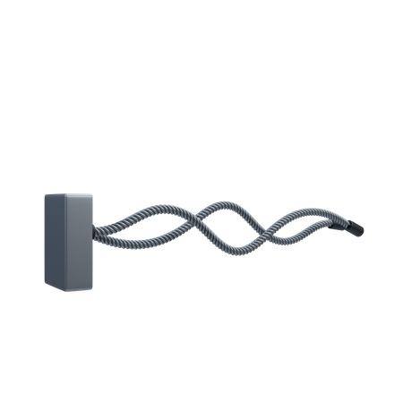 Gym Rope  3D Icon