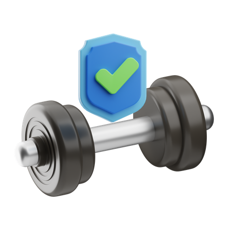 Gym Safety  3D Icon