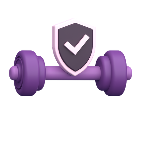 Gym Safety  3D Icon