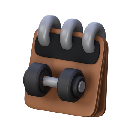 Gym Schedule  3D Icon