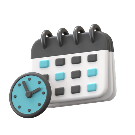 Gym Schedule  3D Icon