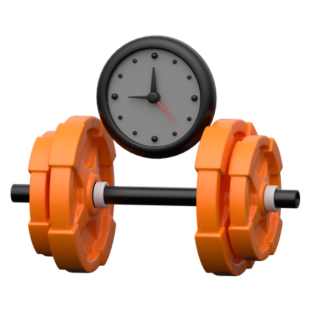 Gym Time  3D Icon