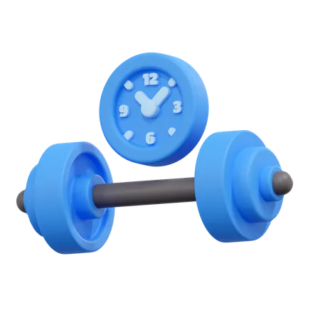 Gym time  3D Icon