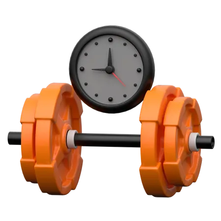 Gym Time  3D Icon