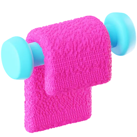 Gym Towel  3D Icon