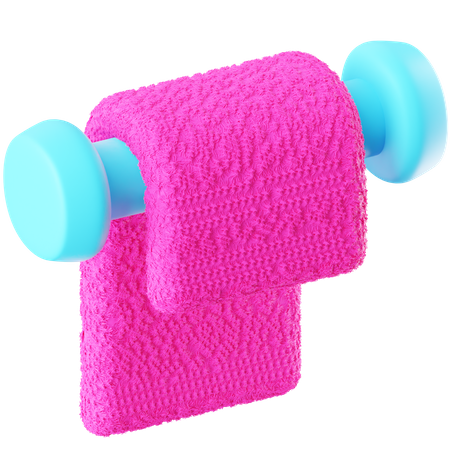 Gym Towel  3D Icon