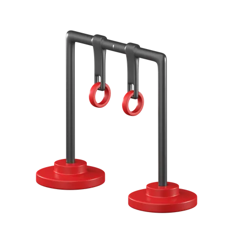 Gymnastic Ring  3D Icon