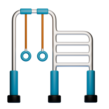 Gymnastic Ring  3D Icon