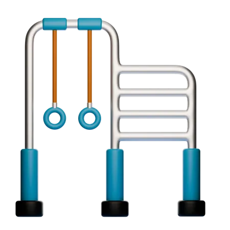 Gymnastic Ring  3D Icon