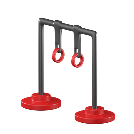 Gymnastic Ring  3D Icon