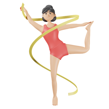 Gymnastics  3D Icon